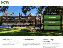 Tablet Screenshot of homeconnecttv.com